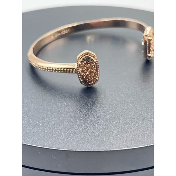 Kendra Scott Elton‎ Rose gold Rose Drusy Cuff Adjustable
Bracelet - Picture 3 of 13